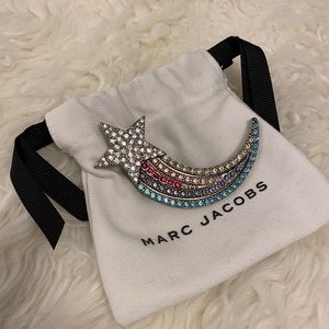 PRICE FIRM! Marc Jacobs Brooch Pin Rainbow Shooting Star